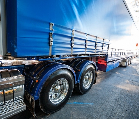 PK900 High Gloss PVC Fabric Truck Tarp